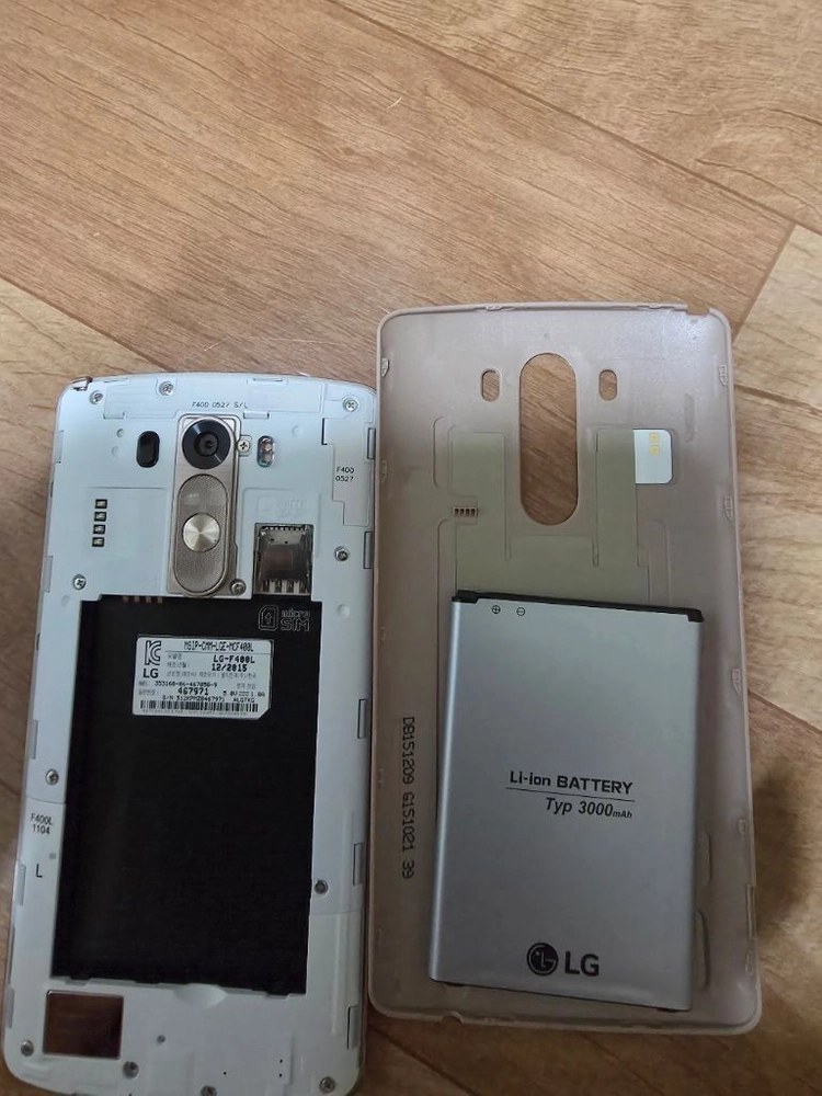 lg g3폰.부품용.락 걸려 있음.사진과 설명 참고요 이미지