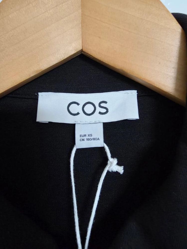 COS 블랙 롱 원피스 XS 이미지