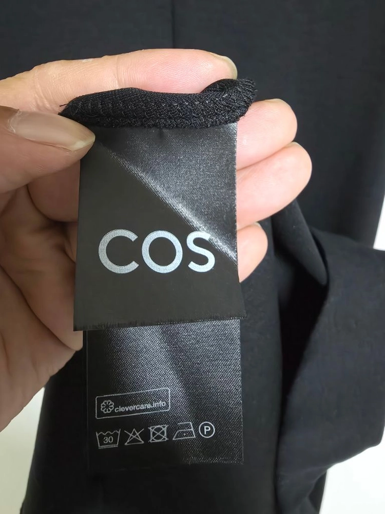 COS 블랙 롱 원피스 XS 이미지