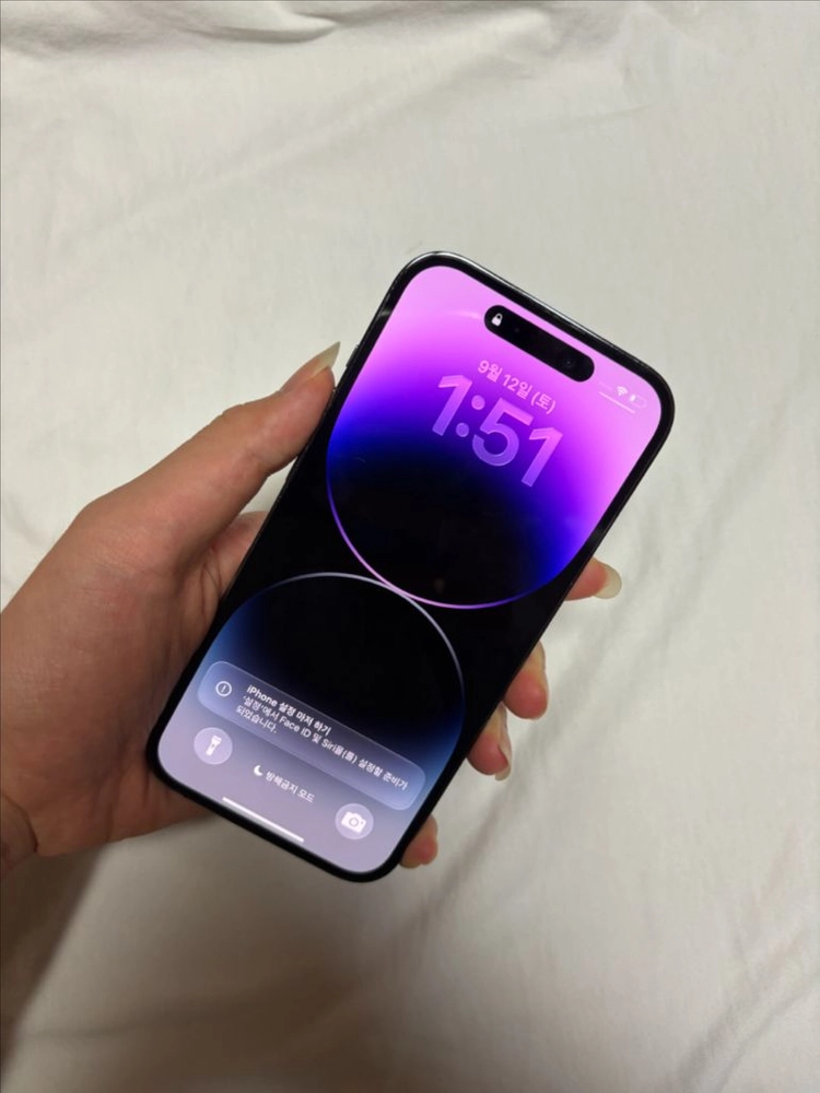 S급 아이폰 14pro256GB 딥퍼플 (배터리88%) 이미지