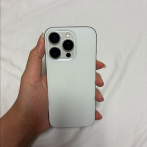 새상품급 아이폰 16pro256GB 화이트 티타늄 (배터리89%) 이미지