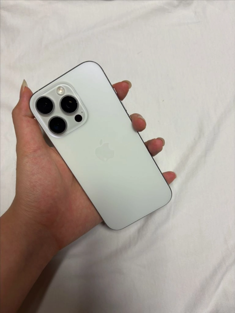 새상품급 아이폰 16pro256GB 화이트 티타늄 (배터리89%) 이미지