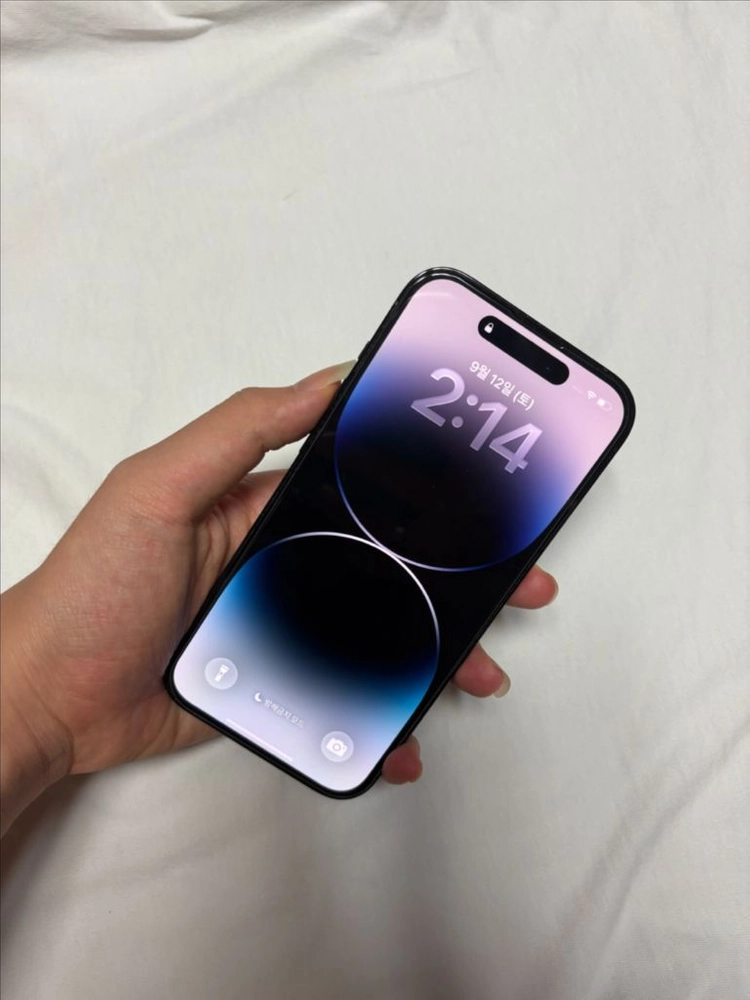 S급 아이폰 14pro128GB 블랙 (배터리83%) 이미지