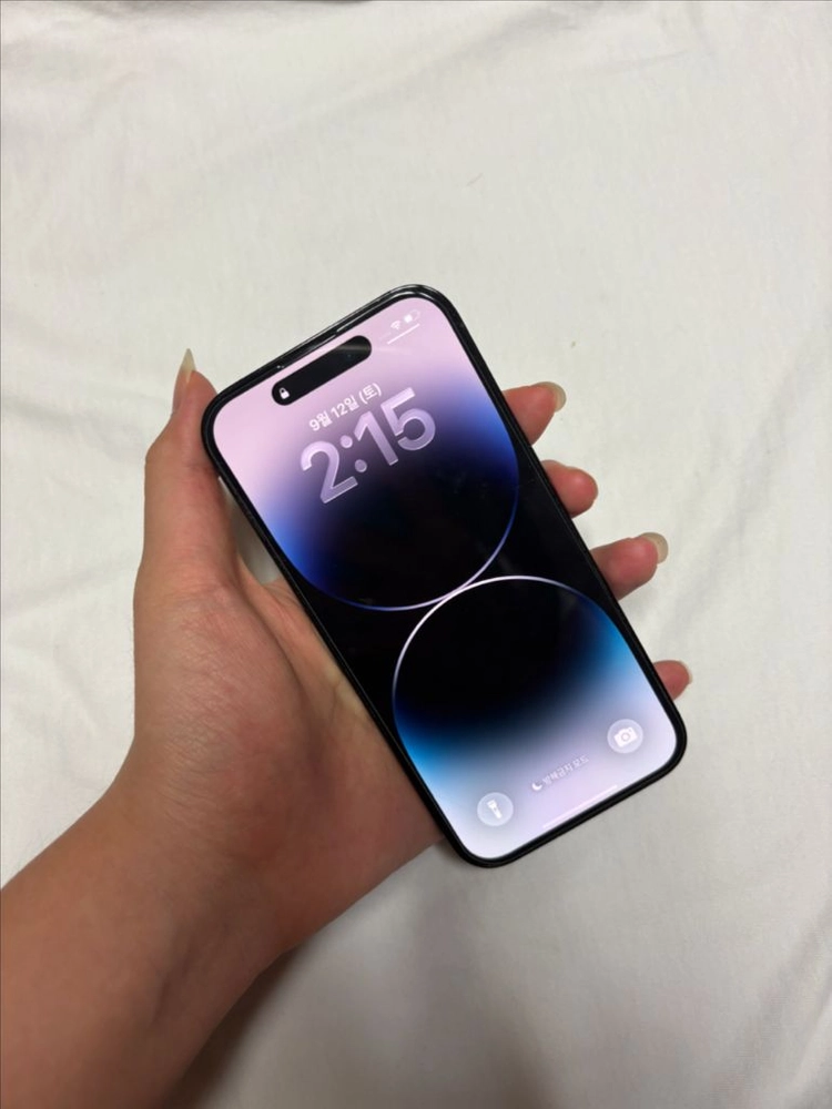 S급 아이폰 14pro128GB 블랙 (배터리83%) 이미지