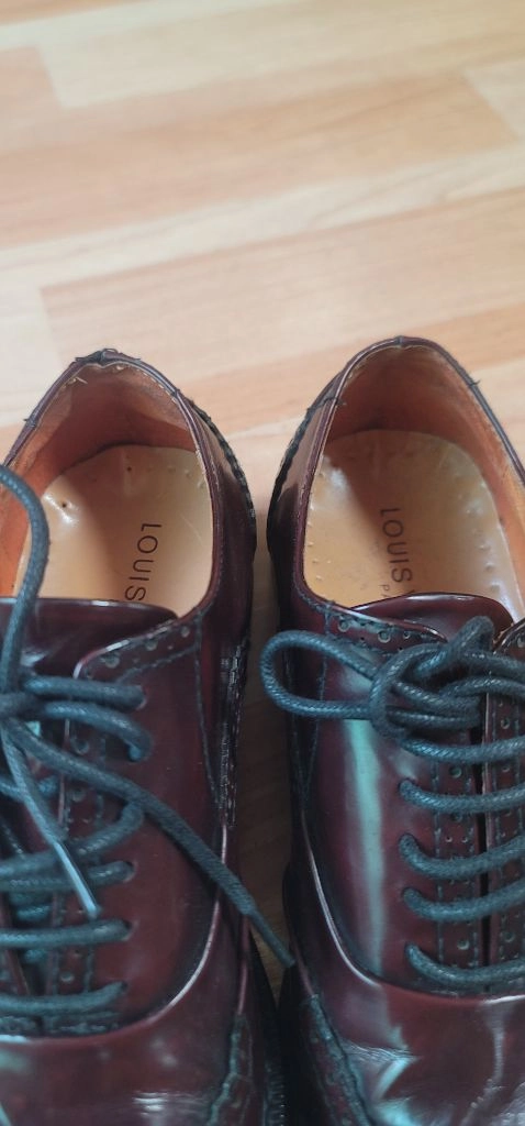 가족신발장 정리중이에요 [정품] 루이비통(Louis Vuitton) 가죽 윙팁 구두 / 로퍼 이미지