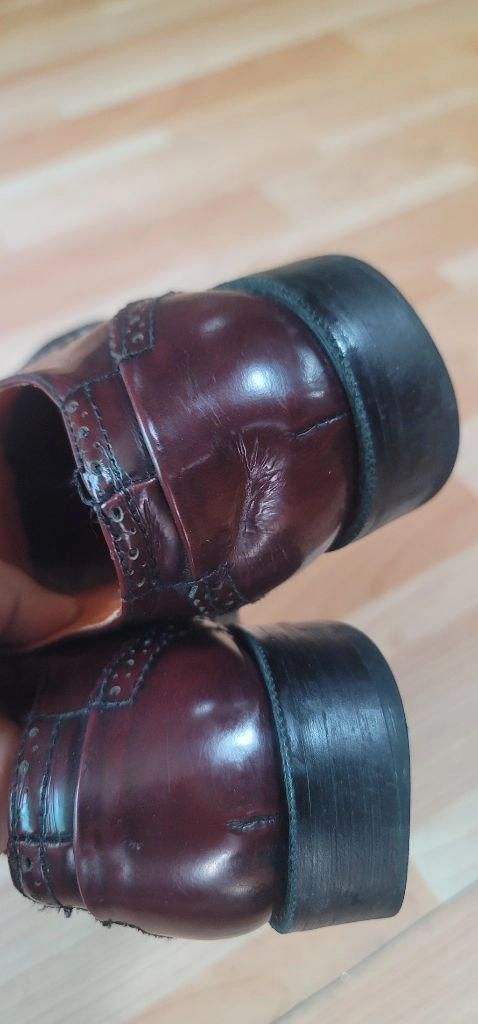 가족신발장 정리중이에요 [정품] 루이비통(Louis Vuitton) 가죽 윙팁 구두 / 로퍼 이미지