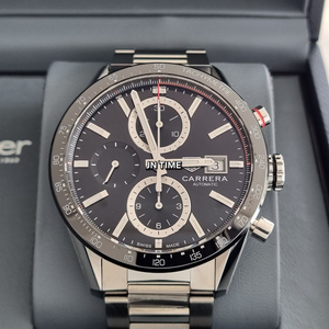태그호이어 준신형 까레라 크로노그래프 41mm 검판 CBM2110(오버홀 완료) 이미지