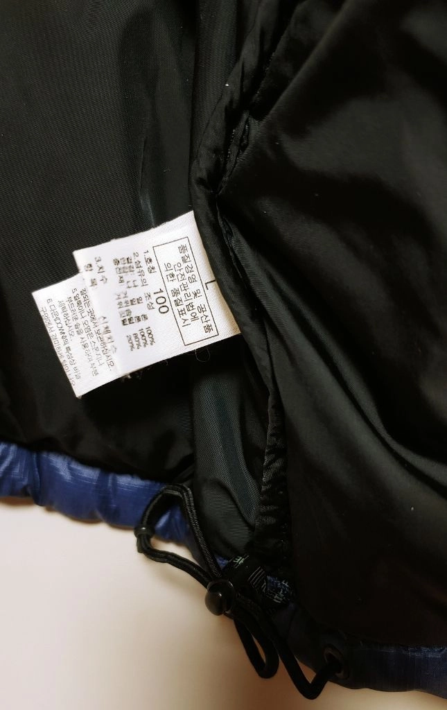 [XL] 노스페이스 눕시 패딩점퍼 700 다크블루1507 이미지