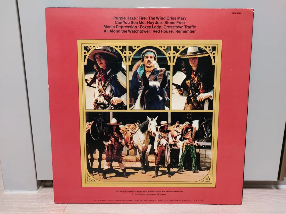 Jimi Hendrix - Smash Hits 소장하던 [LP]팝니다. [락앤올드맨] 이미지