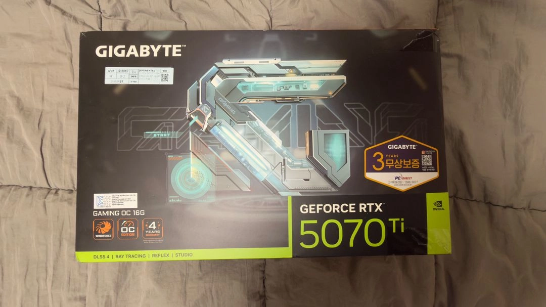 컴퓨터 i5-14600k 14코어 20스레드 / rtx5070ti / 커세어 DDR4 32GB 튜닝램 이미지