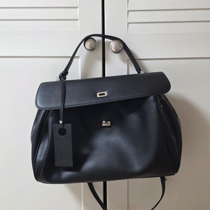 시야쥬 siyazu SIAC3061 Leather Michelle Bag M_Black 이미지