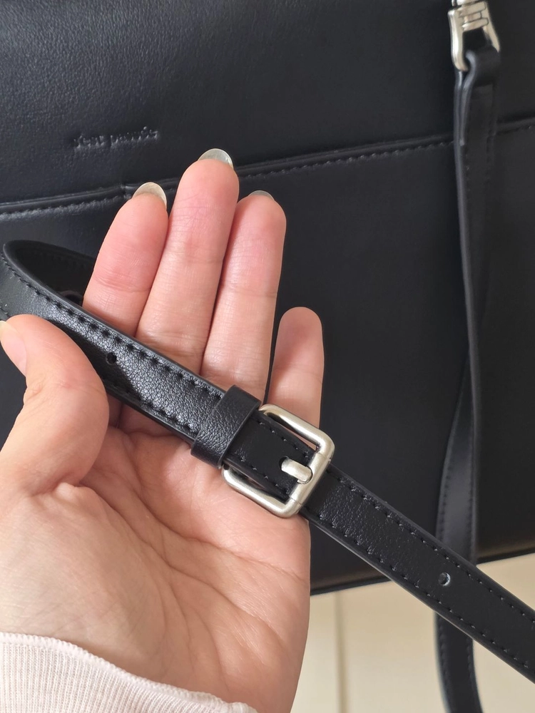 시야쥬 siyazu SIAC3061 Leather Michelle Bag M_Black 이미지