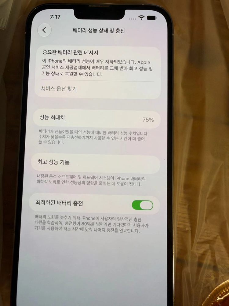 아이폰13프로맥스 256 실버 이미지