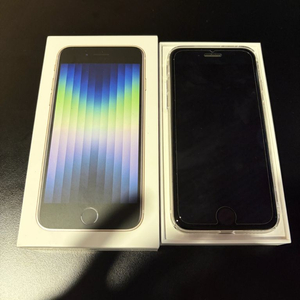 아이폰 se3 스타라이트 128gb 배터리성능 100 이미지