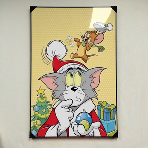 그림 액자 팝아트 인테리어소품: 마우스 그림 및 마우스 액자 대형그림액자 거실인테리어 아트포스터 캔버스액자 톰과제리 이미지