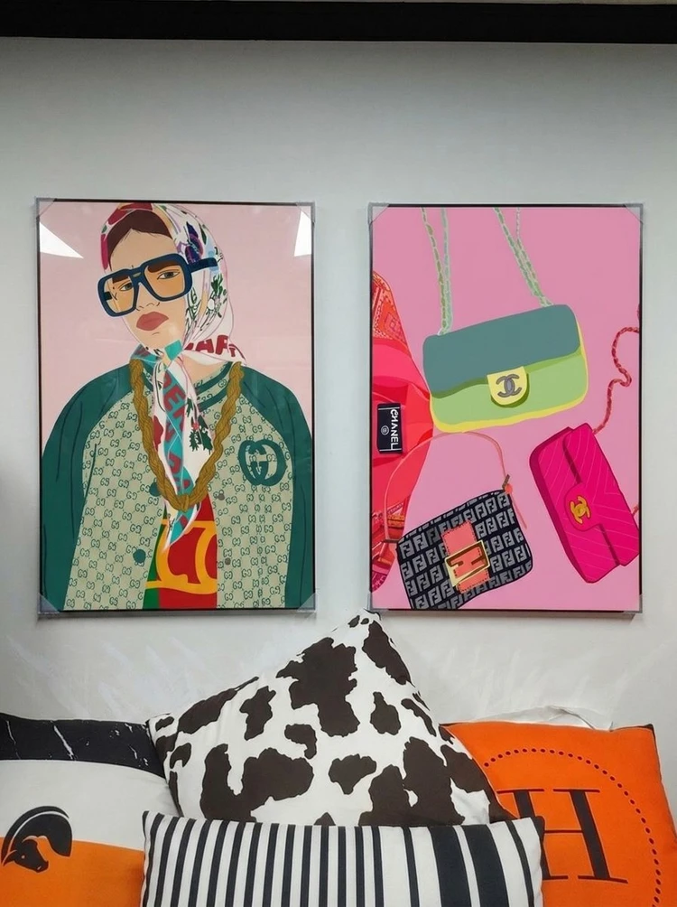 그림 액자 팝아트 인테리어소품 인물그림 인물액자 대형그림액자 거실인테리어 아트포스터 캔버스액자 팝아트액자 이미지