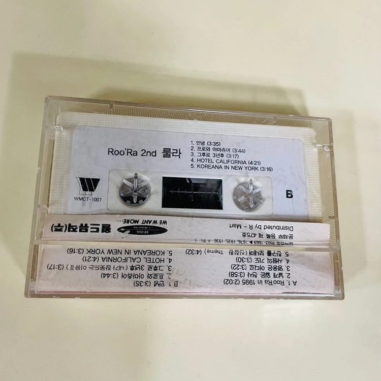 [중고음반/TAPE] 룰라 RooRa 2집 '날개잃은 천사' 카세트테이프 이미지