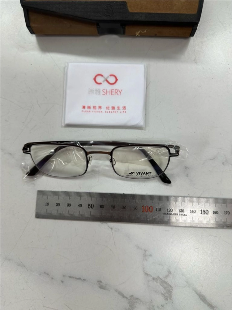 [새상품] 연예인 브랜드 비방트 센티르 C3 메탈 안경 (풀구성)김희선, 이민호, 혜리, 박신혜, 지창욱 이미지