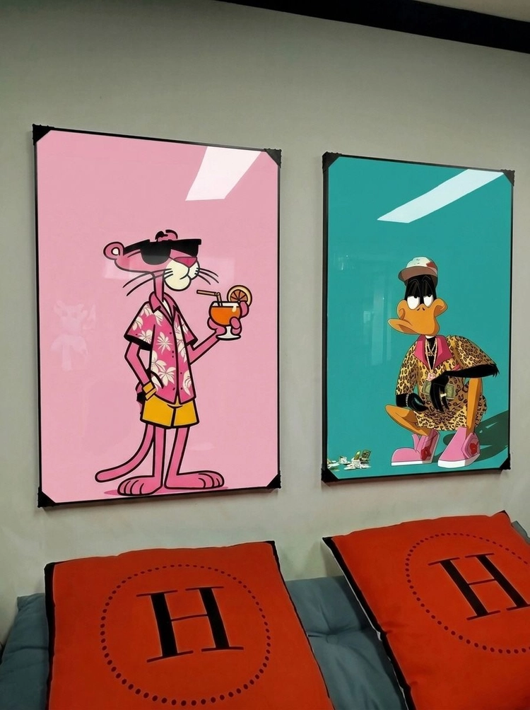 호박 그림 액자 팝아트 인테리어소품 호박액자 대형그림액자 거실인테리어 아트포스터 캔버스액자 팝아트액자 이미지