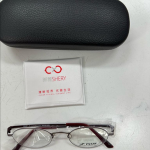 디자인 좋고 럭셔리한 국산 자존심 연예인 브랜드 미사용 비방트 솜므 C3 메탈 안경 풀세트 판매 합니다 이미지