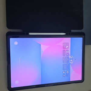 갤럭시탭 S10 fe 플러스 라이트블루 128gb 셀룰러 단순개봉 풀박 이미지