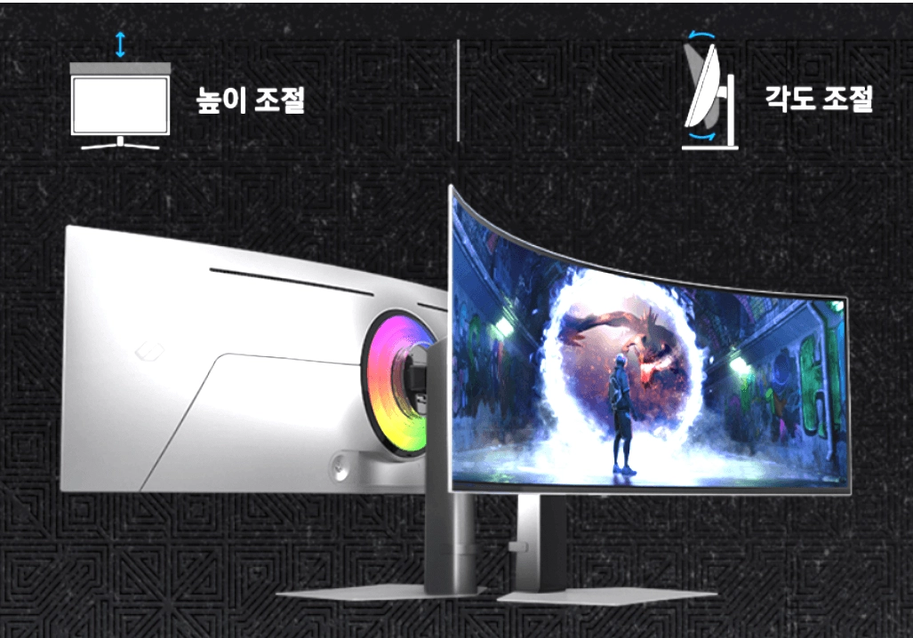 삼성 오디세이 G9 LS49DG930 124.3cm(49인치) OLED 32:9 직거래 의정부! 이미지