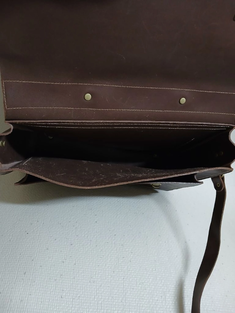 헤비츠 102 빅포켓사첼백 모카브라운 M 이미지