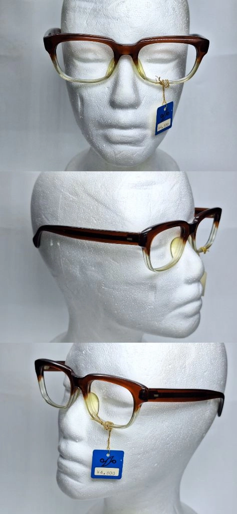 AG FRAME NO.727 안경테 48mm 뿔테 아세테이트 일본 빈티지 데드스톡 아메카지 레트로 클래식 앤틱 복고 이미지