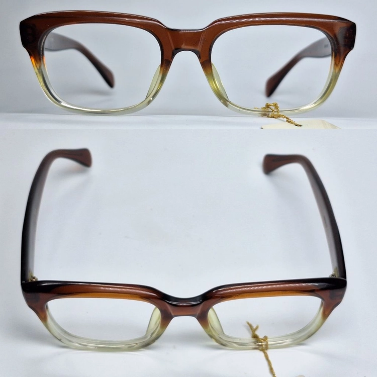 AG FRAME NO.727 안경테 48mm 뿔테 아세테이트 일본 빈티지 데드스톡 아메카지 레트로 클래식 앤틱 복고 이미지