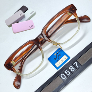 AG FRAME NO.727 안경테 48mm 뿔테 아세테이트 일본 빈티지 데드스톡 아메카지 레트로 클래식 앤틱 복고 이미지