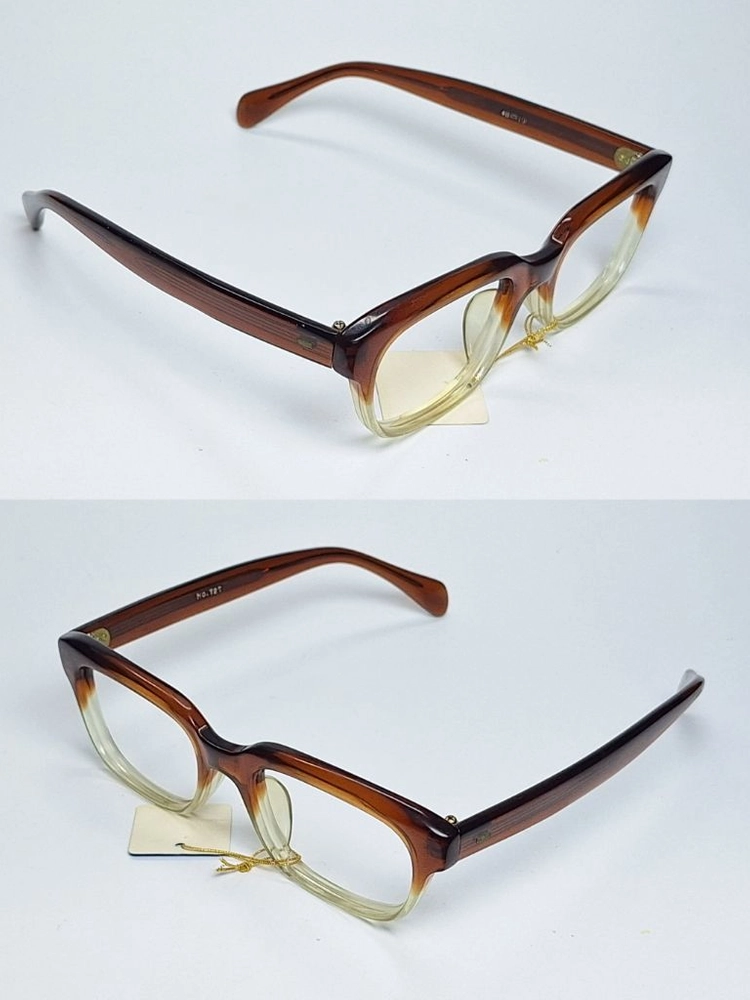 AG FRAME NO.727 안경테 48mm 뿔테 아세테이트 일본 빈티지 데드스톡 아메카지 레트로 클래식 앤틱 복고 이미지