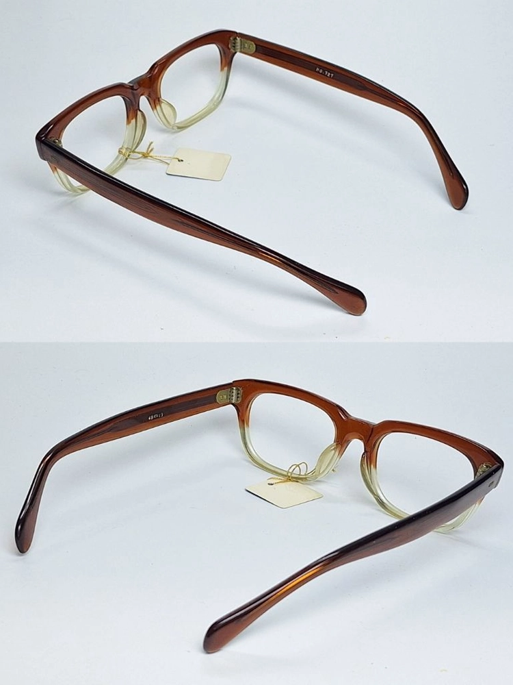 AG FRAME NO.727 안경테 48mm 뿔테 아세테이트 일본 빈티지 데드스톡 아메카지 레트로 클래식 앤틱 복고 이미지
