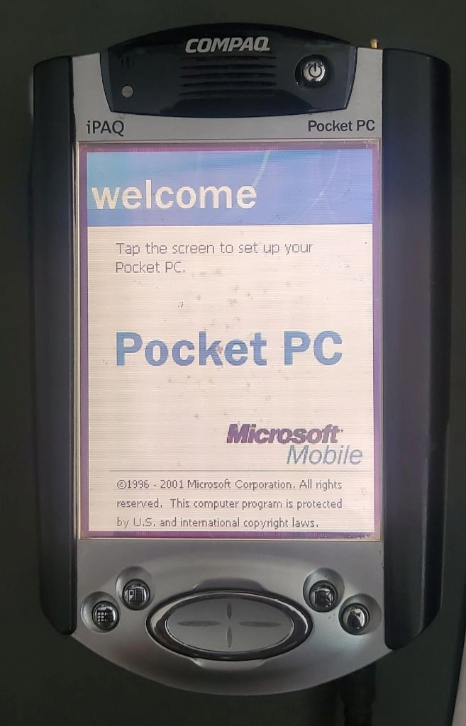 PDA COMPAQ IPAQ H3800 이미지