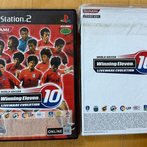 PS2 위닝일레븐 10 LE 미개봉 설명서 포함 이미지