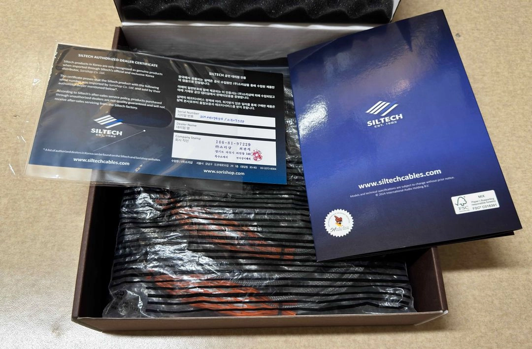 Siltech [실텍] 인터커넥터(Explorer 90i RCA) 1m 이미지