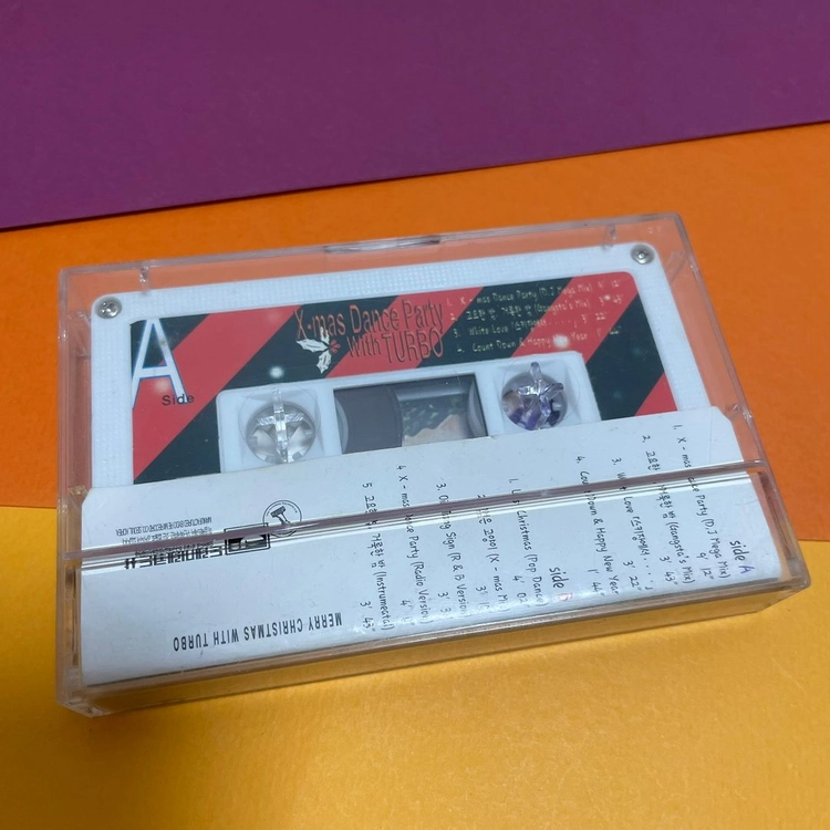 [중고음반/TAPE] 터보 Turbo 베스트앨범 캐롤 Dance Party With TURBO 카세트테이프 이미지