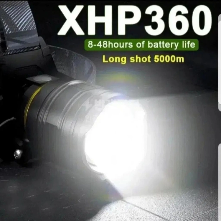 가장밝은 XHP360,헤드랜턴.손전등,후레쉬,해루질. 이미지