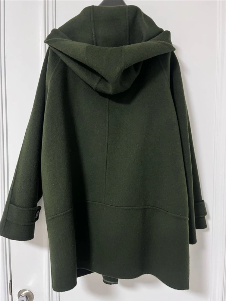 주크 후드 코트(타임 마인 더캐시미어 랑방 구호 시스템 한섬팸셀) 이미지