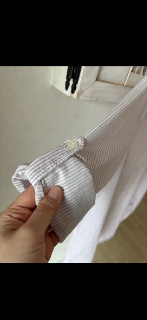 버버리 투웨이 스트라이프 셔츠 이미지