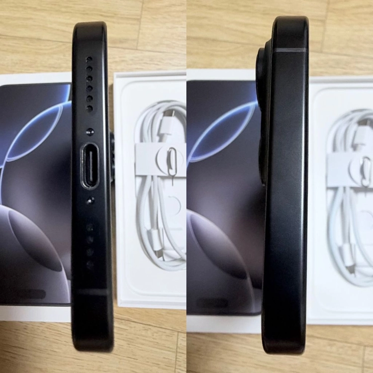 아이폰 16프로맥스 블랙티타늄 256GB 이미지