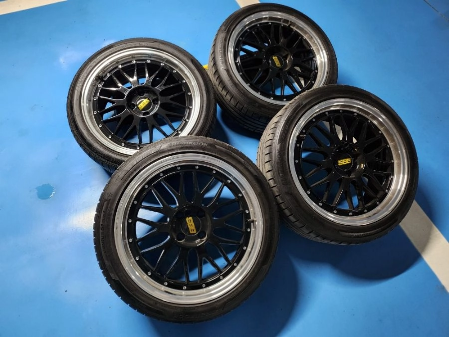 BBS LM 스타일 17인치 휠/타이어 이미지