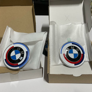 BMW 사이즈 82mm M50주년 엠블럼 세트 (마지막 가격내림) 이미지