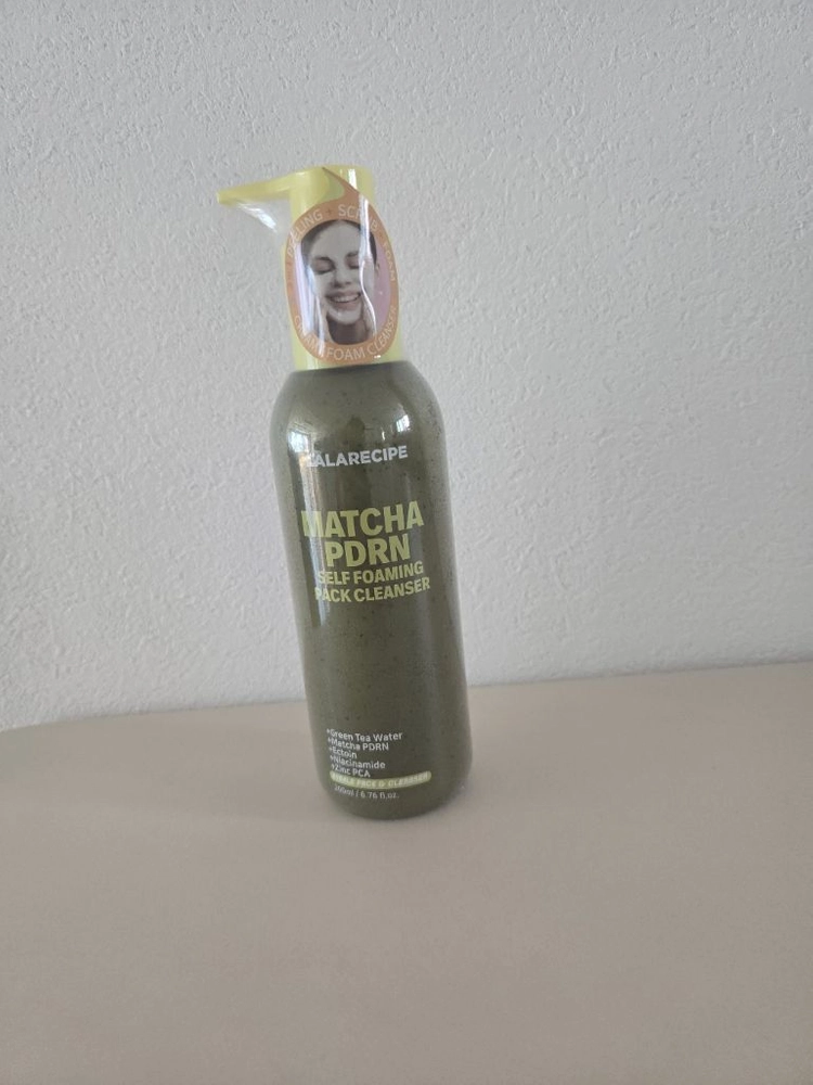라라레서피 말차 PDRN 셀프포밍 팩클렌저, 200ml, 1개 이미지