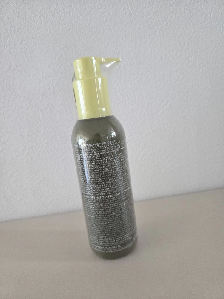 라라레서피 말차 PDRN 셀프포밍 팩클렌저, 200ml, 1개 이미지
