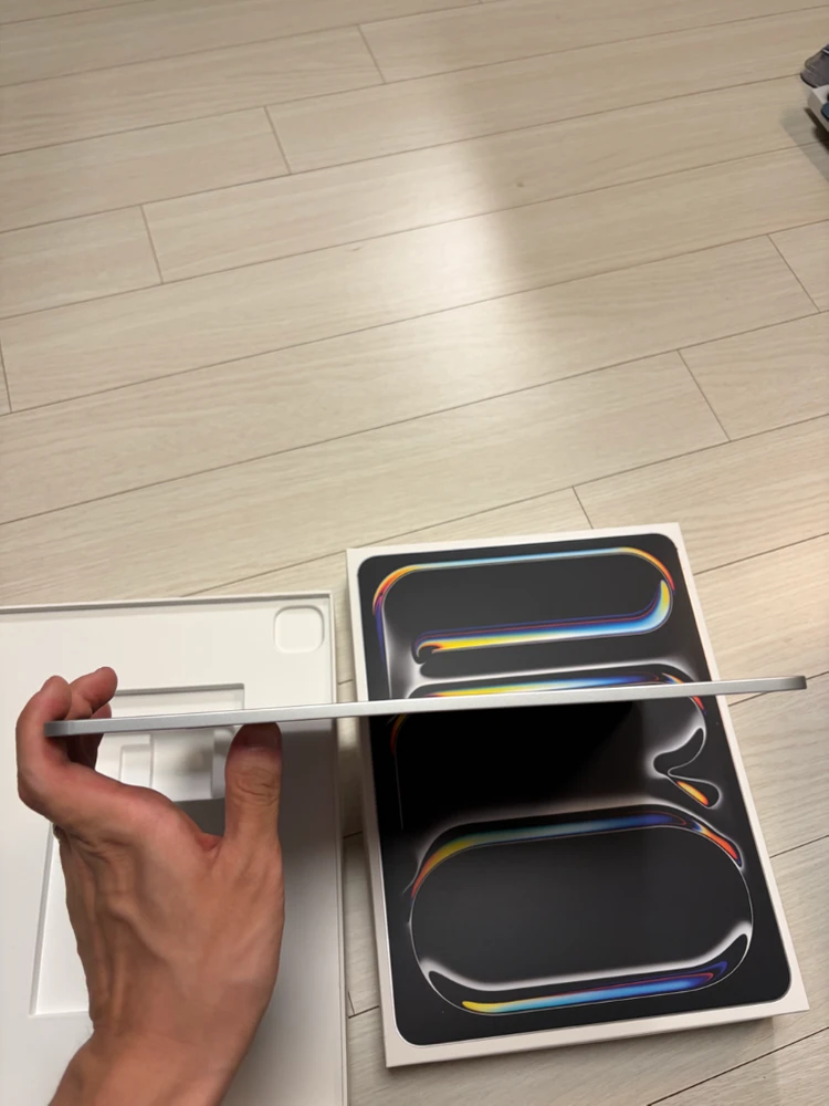 S급 ) 아이패드 프로 M5 13인치 256gb 실버 이미지
