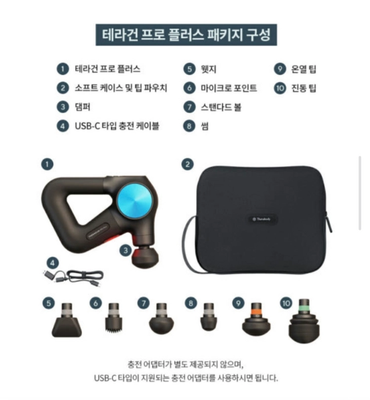 테라바디 테라건 프로 플러스 미개봉 새제품 이미지