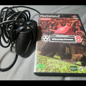 ps2 패드+위닝일레븐8 이미지