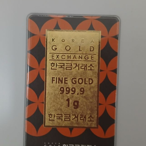 한국금거래소 골드바 1g 팝니다. 이미지