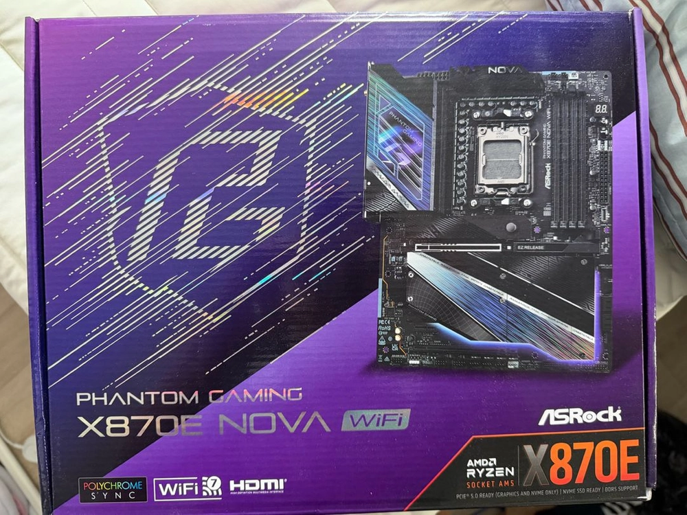 애즈락 X870E Nova 판매합니다. 이미지