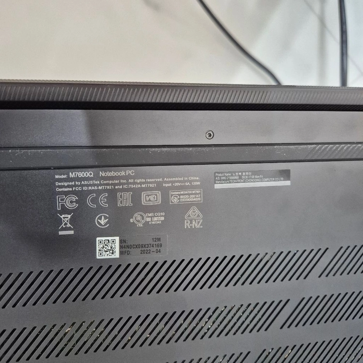 ASUS vivobook 16인치 16GB RAM 512GB SSD<액정퍄손> 이미지